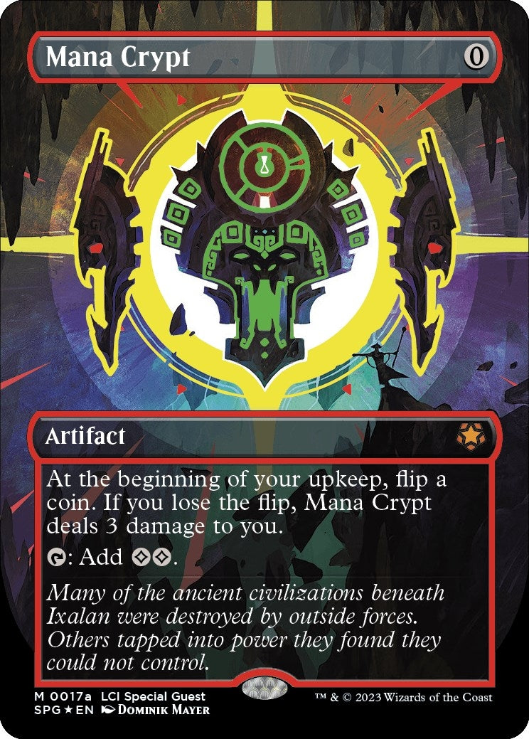Image for Mana Crypt (0017a) (Borderless) (17a) (Special Guests) - Magic: The Gathering