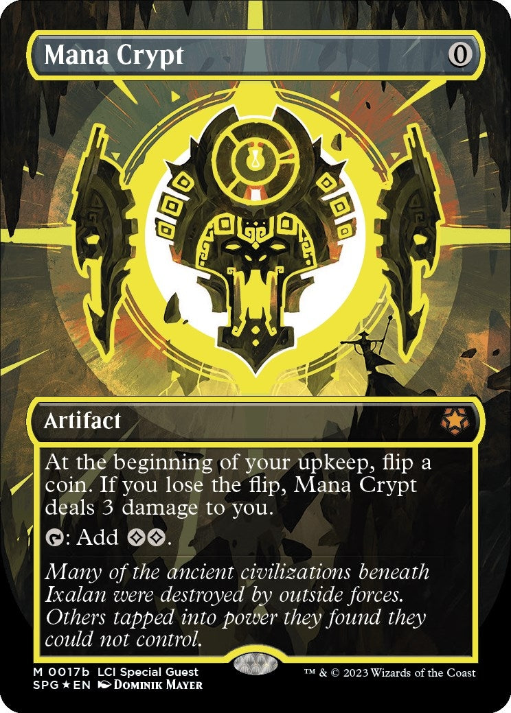 Image for Mana Crypt (0017b) (Borderless) (17b) (Special Guests) - Magic: The Gathering