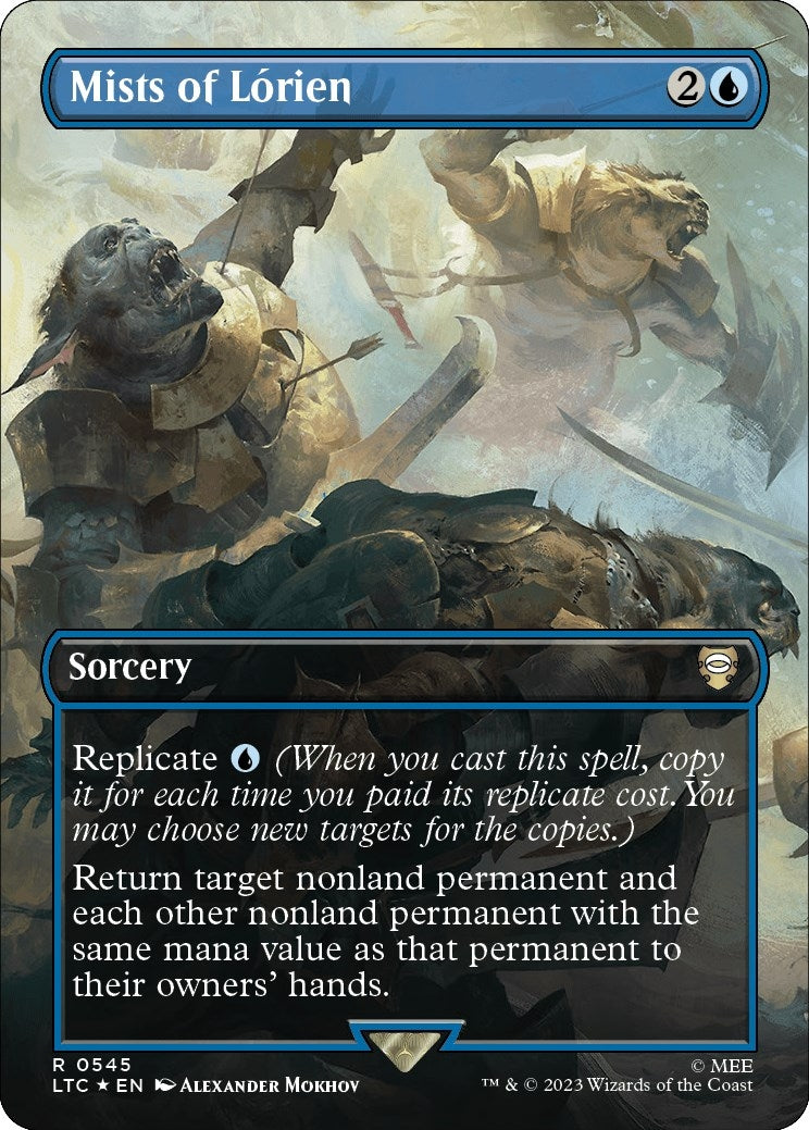 Image for Mists of Lorien (Borderless) (Surge Foil) (545) - Magic: The Gathering