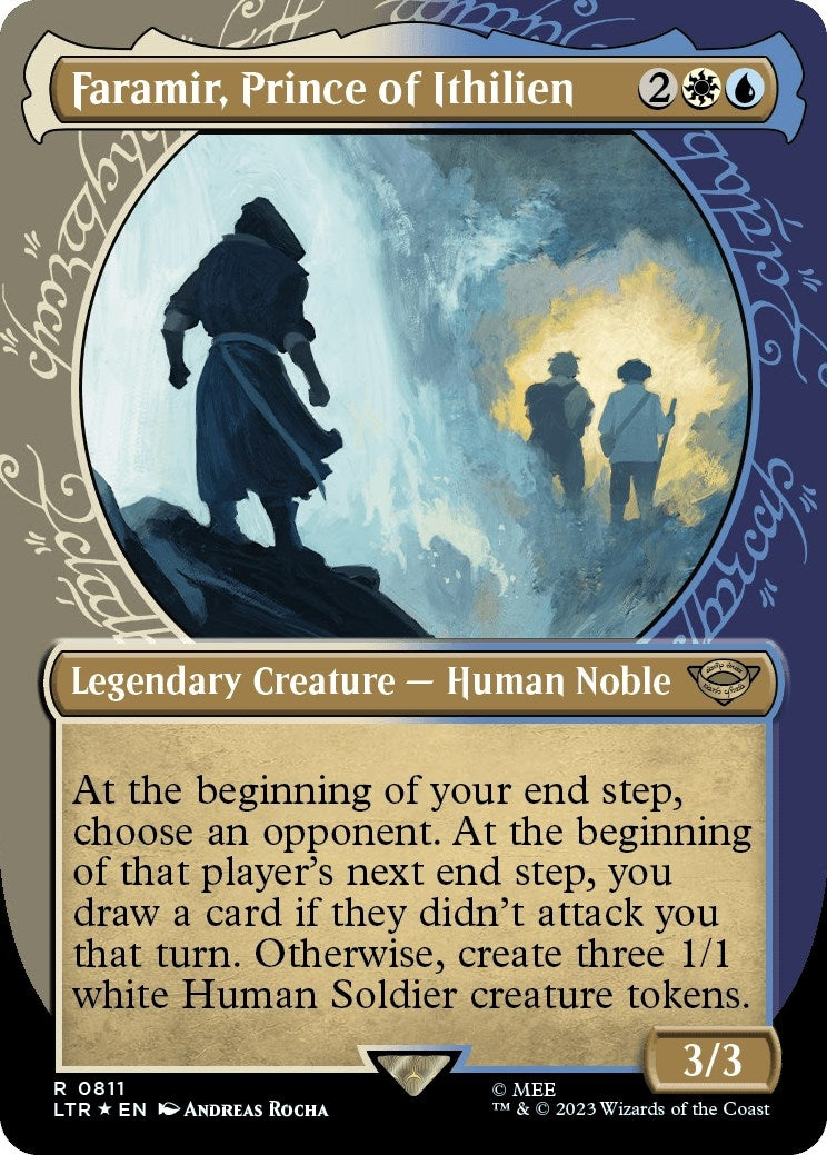Image for Faramir, Prince of Ithilien (Showcase) (Surge Foil) (811) (LTR) - Magic: The Gathering