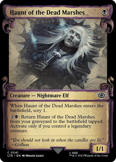 Image for Haunt of the Dead Marshes (Showcase Scrolls) (541) (LTR) - Magic: The Gathering