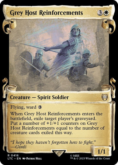 Image for Grey Host Reinforcements (Showcase Scrolls) (416) - Magic: The Gathering