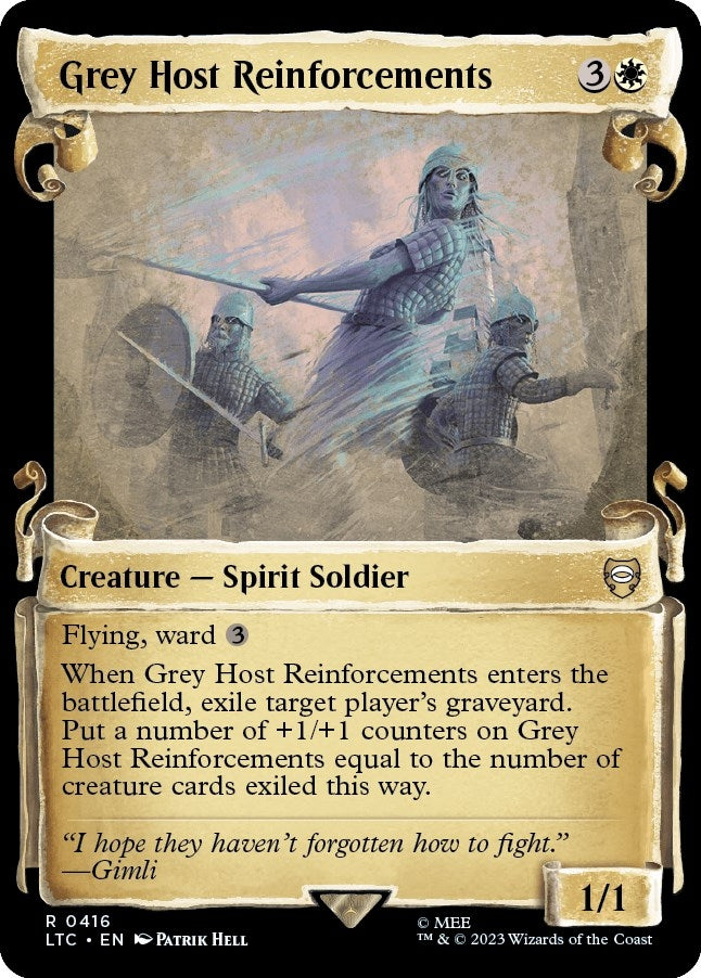 Image for Grey Host Reinforcements (Showcase Scrolls) (416) - Magic: The Gathering