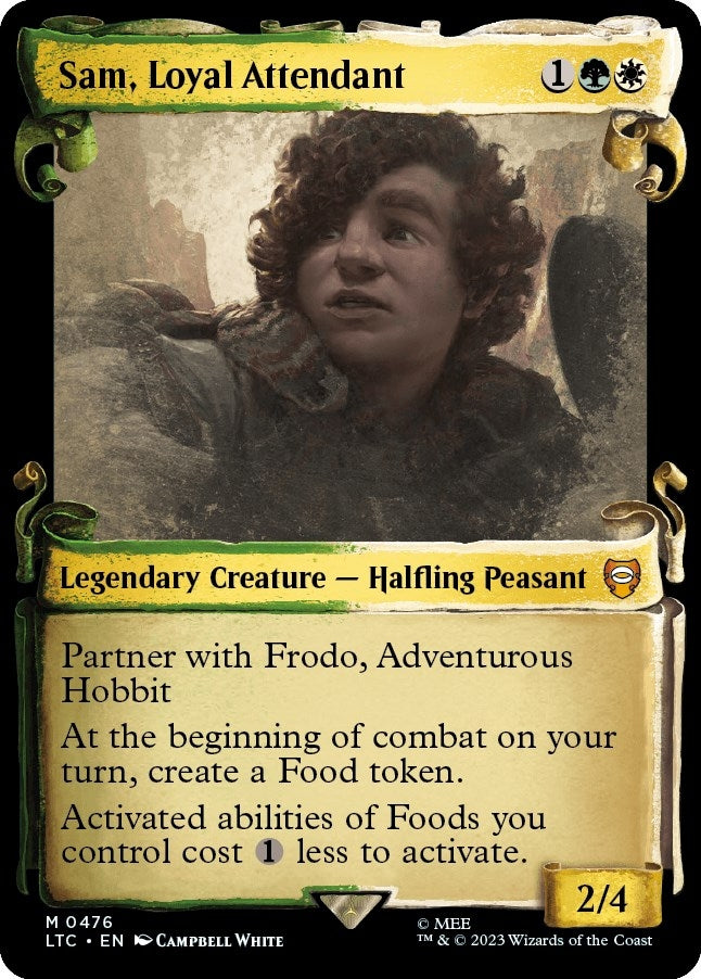 Image for Sam, Loyal Attendant (Showcase Scrolls) (476) - Magic: The Gathering
