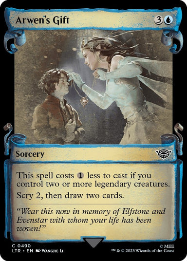 Image for Arwen's Gift (Showcase Scrolls) (490) (LTR) - Magic: The Gathering