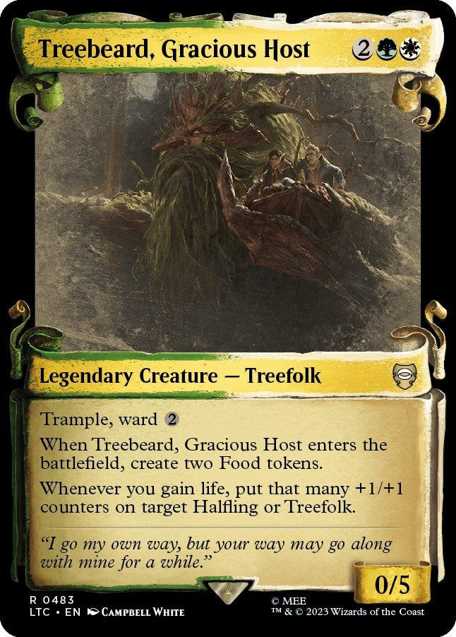Image for Treebeard, Gracious Host (Showcase Scrolls) (483) - Magic: The Gathering