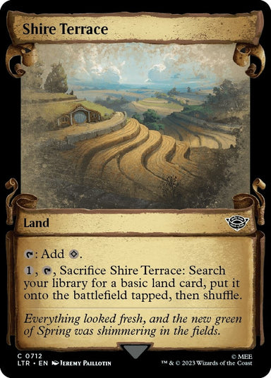 Image for Shire Terrace (Showcase Scrolls) (712) (LTR) - Magic: The Gathering