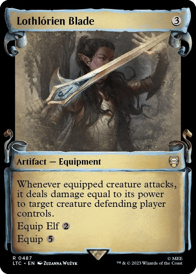 Image for Lothlorien Blade (Showcase Scrolls) (487) - Magic: The Gathering