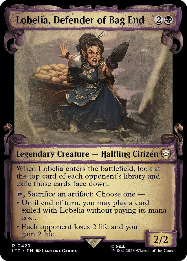 Image for Lobelia, Defender of Bag End (Showcase Scrolls) (429) - Magic: The Gathering