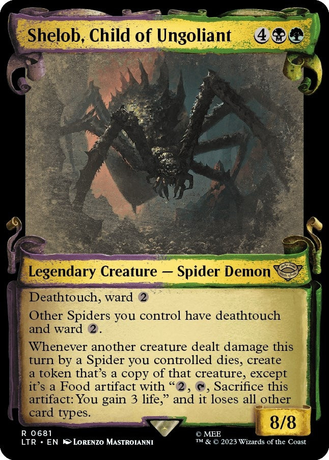 Image for Shelob, Child of Ungoliant (Showcase Scrolls) (681) (LTR) - Magic: The Gathering
