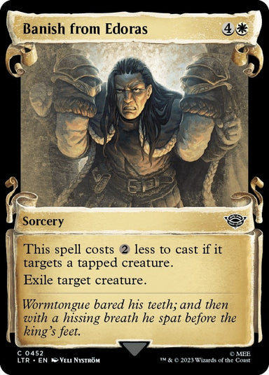 Image for Banish from Edoras (Showcase Scrolls) (452) (LTR) - Magic: The Gathering