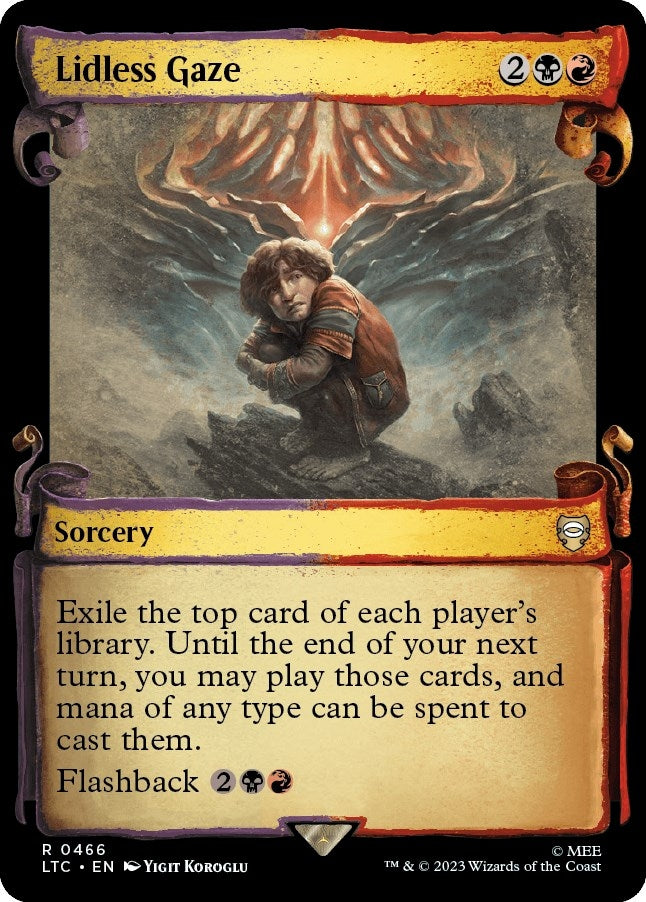 Image for Lidless Gaze (Showcase Scrolls) (466) - Magic: The Gathering