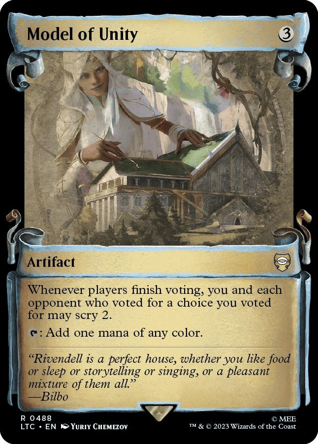 Image for Model of Unity (Showcase Scrolls) (488) - Magic: The Gathering
