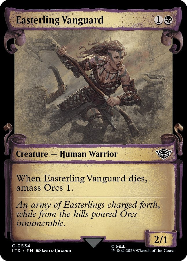 Image for Easterling Vanguard (Showcase Scrolls) (534) (LTR) - Magic: The Gathering