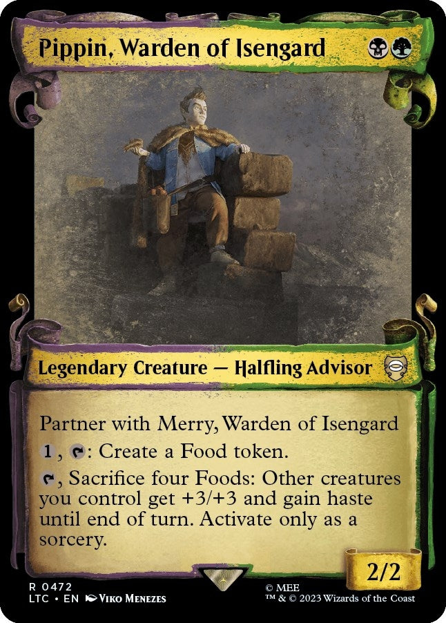 Image for Pippin, Warden of Isengard (Showcase Scrolls) (472) - Magic: The Gathering