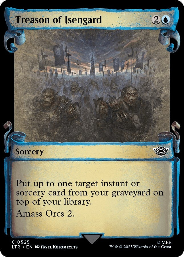 Image for Treason of Isengard (Showcase Scrolls) (525) (LTR) - Magic: The Gathering