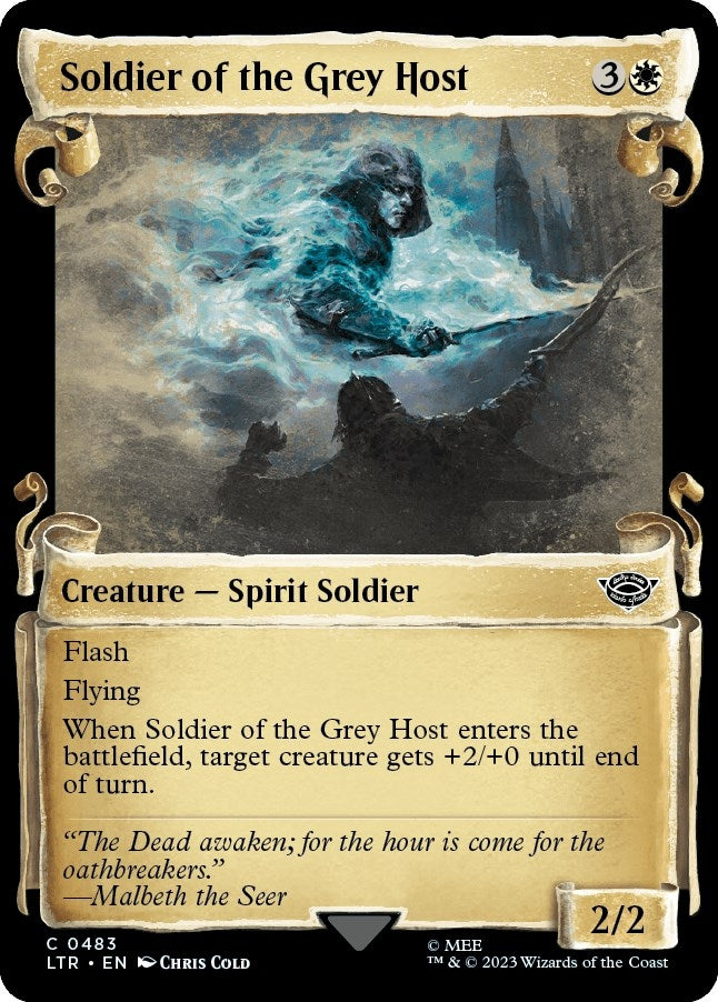 Image for Soldier of the Grey Host (Showcase Scrolls) (483) (LTR) - Magic: The Gathering