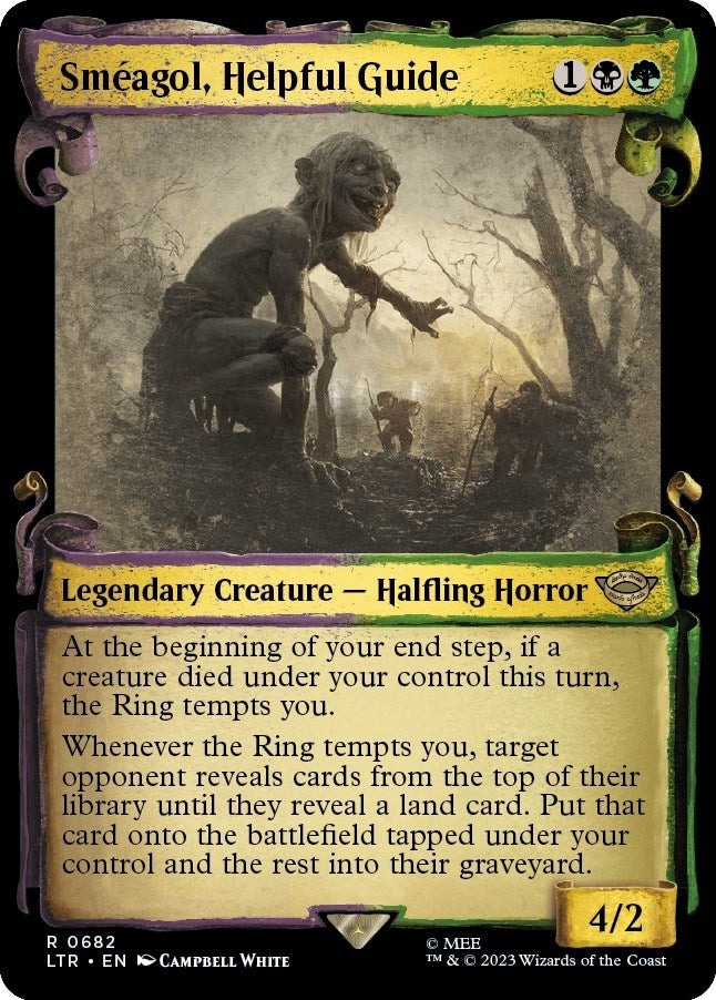 Image for Smeagol, Helpful Guide (Showcase Scrolls) (682) (LTR) - Magic: The Gathering