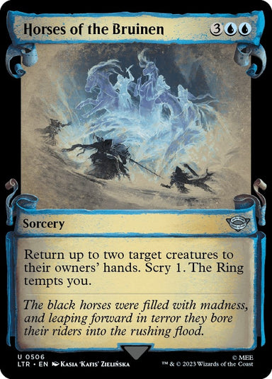 Image for Horses of the Bruinen (Showcase Scrolls) (506) (LTR) - Magic: The Gathering