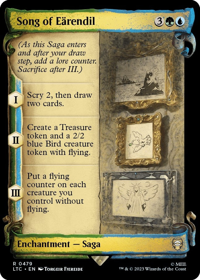 Image for Song of Earendil (Showcase Scrolls) (479) - Magic: The Gathering