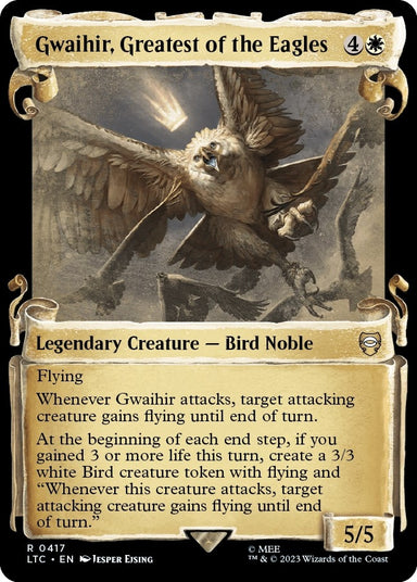 Image for Gwaihir, Greatest of the Eagles (Showcase Scrolls) (417) - Magic: The Gathering