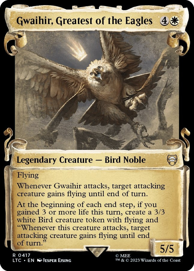Image for Gwaihir, Greatest of the Eagles (Showcase Scrolls) (417) - Magic: The Gathering