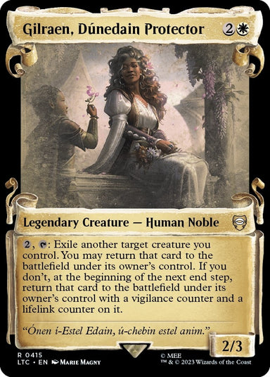 Image for Gilraen, Dunedain Protector (Showcase Scrolls) (415) - Magic: The Gathering