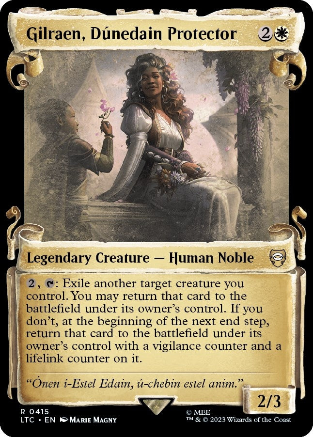 Image for Gilraen, Dunedain Protector (Showcase Scrolls) (415) - Magic: The Gathering