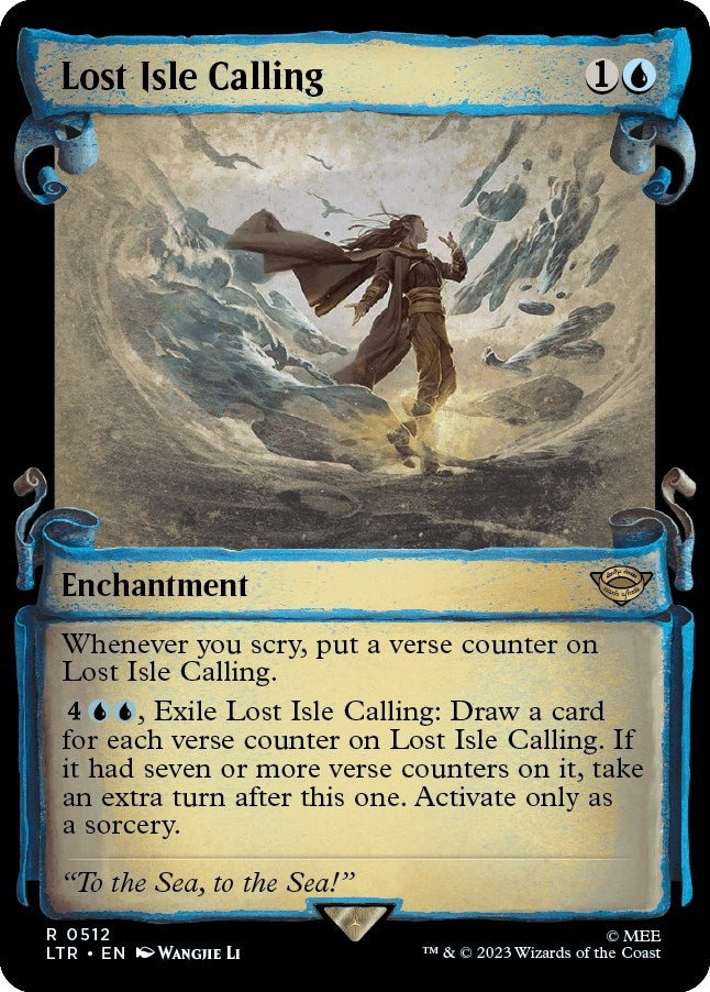 Image for Lost Isle Calling (Showcase Scrolls) (512) (LTR) - Magic: The Gathering