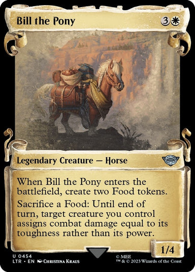 Image for Bill the Pony (Showcase Scrolls) (454) (LTR) - Magic: The Gathering