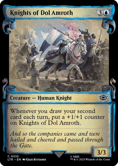 Image for Knights of Dol Amroth (Showcase Scrolls) (510) (LTR) - Magic: The Gathering