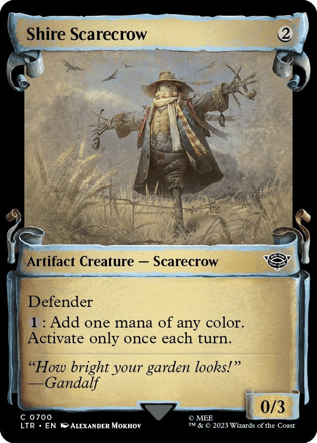 Image for Shire Scarecrow (Showcase Scrolls) (700) (LTR) - Magic: The Gathering