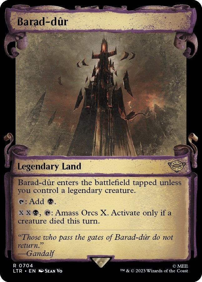 Image for Barad-dur (Showcase Scrolls) (704) (LTR) - Magic: The Gathering