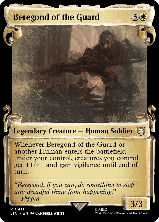 Image for Beregond of the Guard (Showcase Scrolls) (411) - Magic: The Gathering