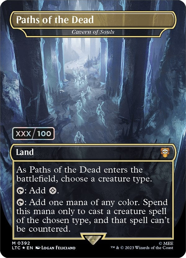 Image for Paths of the Dead - Cavern of Souls (Serial Numbered) (392) - Magic: The Gathering