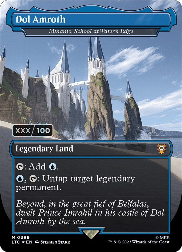 Image for Dol Amroth - Minamo, School at Water's Edge (Serial Numbered) (399) - Magic: The Gathering