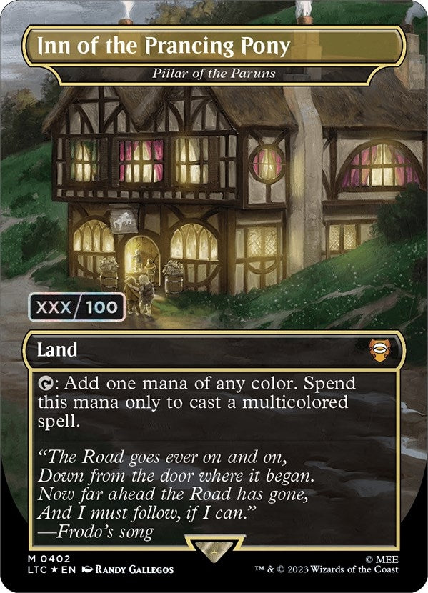 Image for Inn of the Prancing Pony - Pillar of the Paruns (Serial Numbered) (402) - Magic: The Gathering