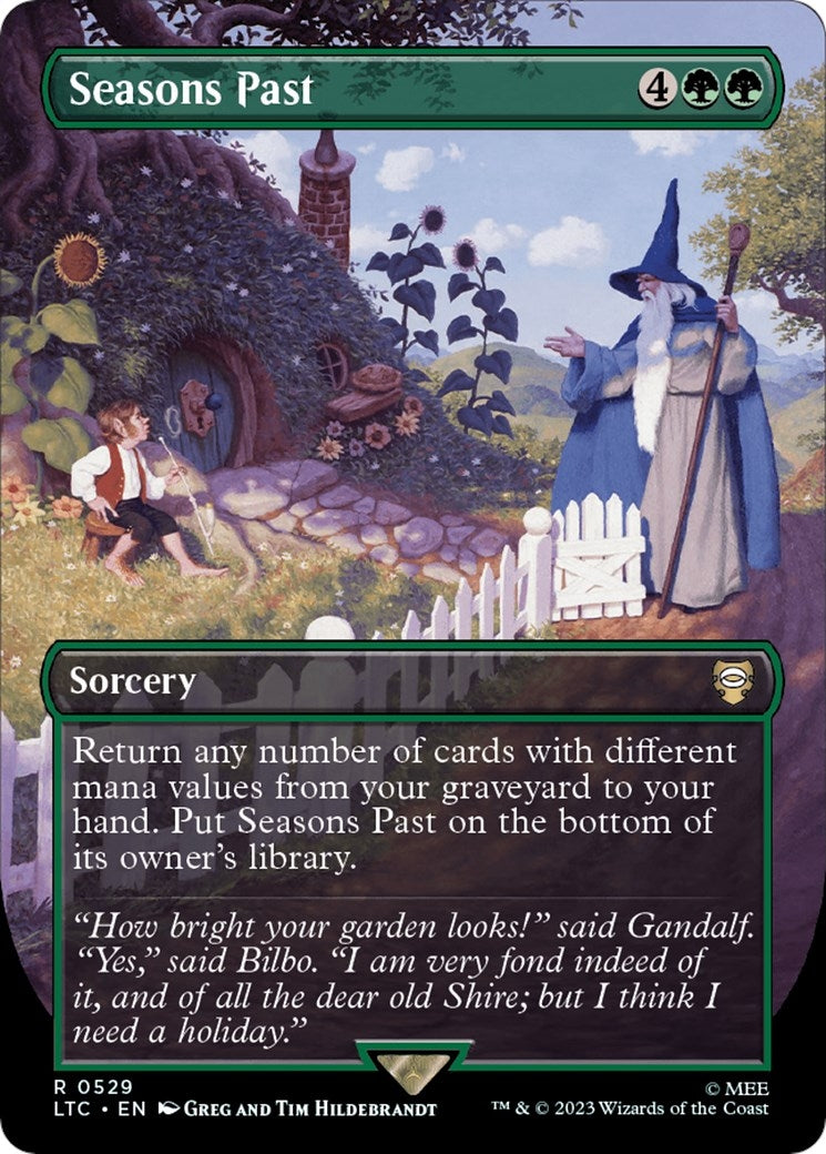 Image for Seasons Past (Borderless) (529) - Magic: The Gathering