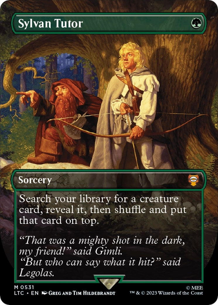 Image for Sylvan Tutor (Borderless) (531) - Magic: The Gathering