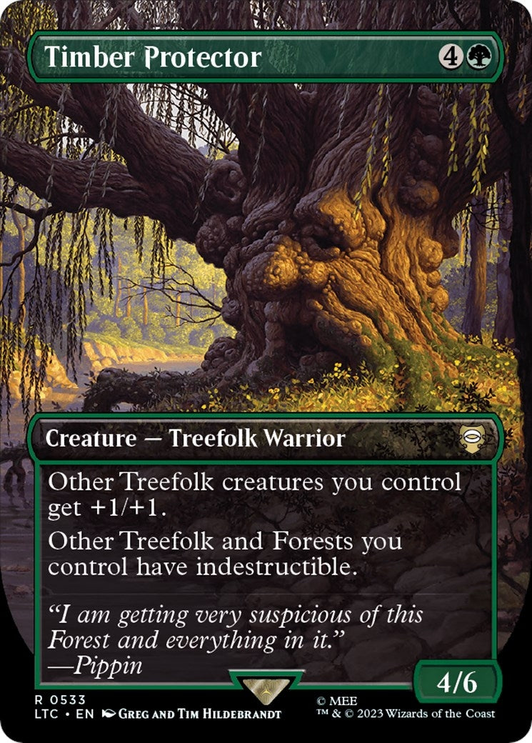 Image for Timber Protector (Borderless) (533) - Magic: The Gathering