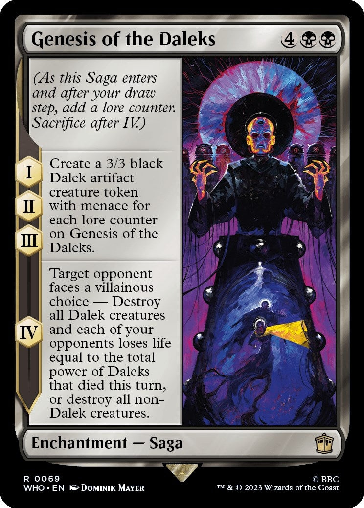 Image for Genesis of the Daleks (69) (Universes Beyond: Doctor Who) (WHO) - Magic: The Gathering
