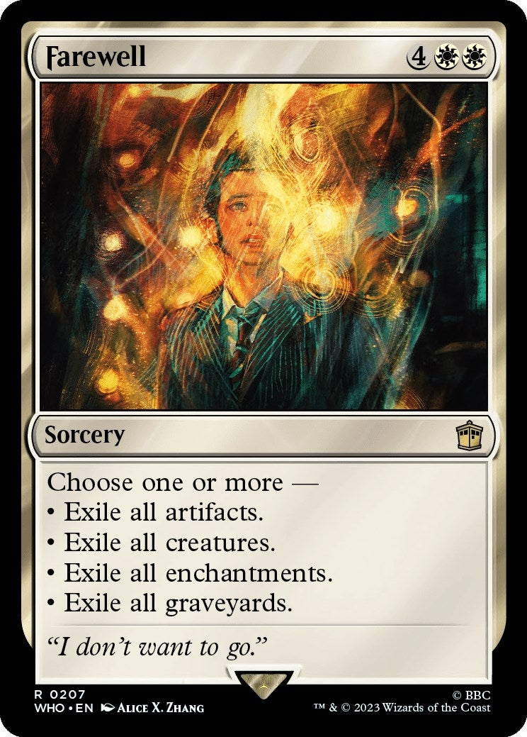 Image for Farewell (207) (Universes Beyond: Doctor Who) - Magic: The Gathering