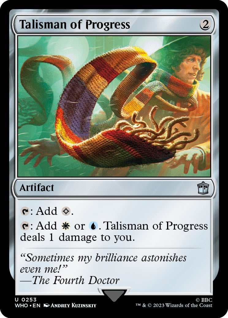 Image for Talisman of Progress (253) (Universes Beyond: Doctor Who) (WHO) - Magic: The Gathering