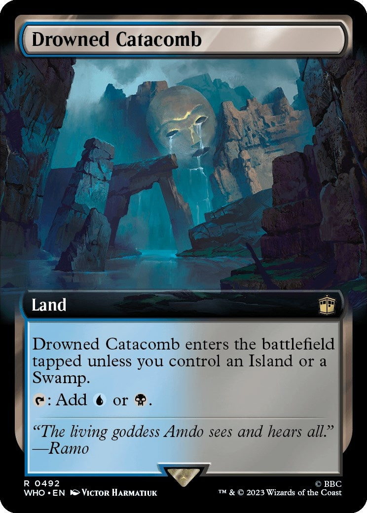 Drowned Catacomb (Extended Art) (492) (Universes Beyond: Doctor Who)