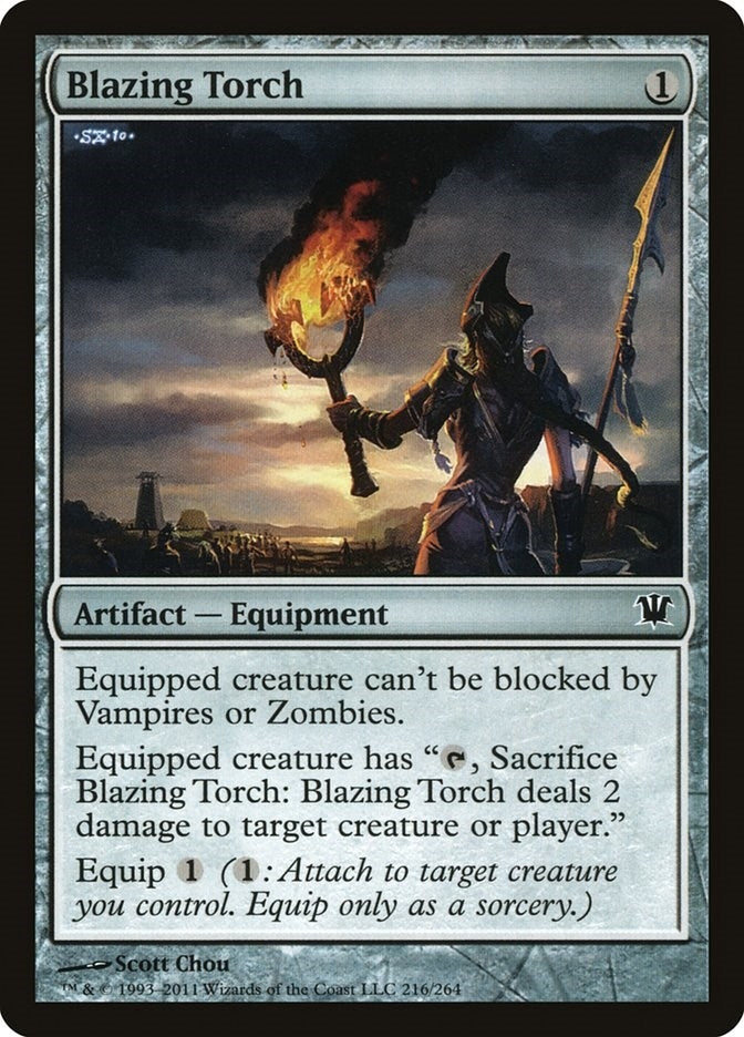 Image for Blazing Torch (216) (Innistrad) (ISD) - Magic: The Gathering
