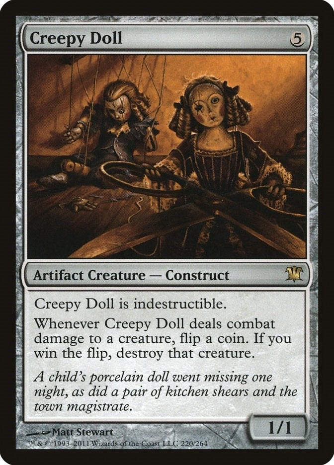 Image for Creepy Doll (220) (Innistrad) (ISD) - Magic: The Gathering