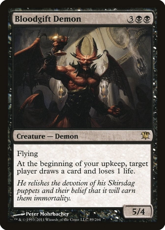 Image for Bloodgift Demon (89) (Innistrad) (ISD) - Magic: The Gathering