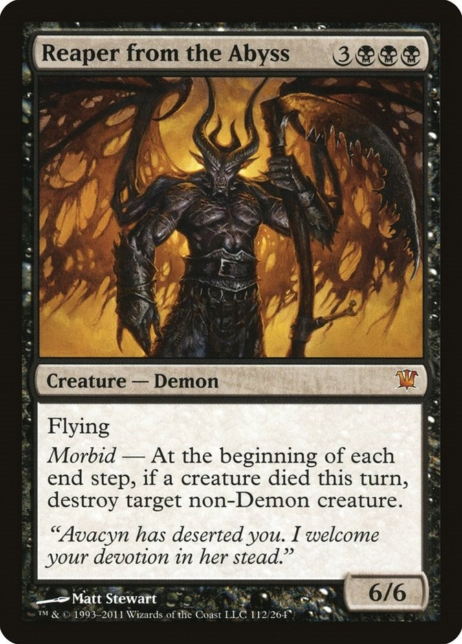 Image for Reaper from the Abyss (112) (Innistrad) (ISD) - Magic: The Gathering