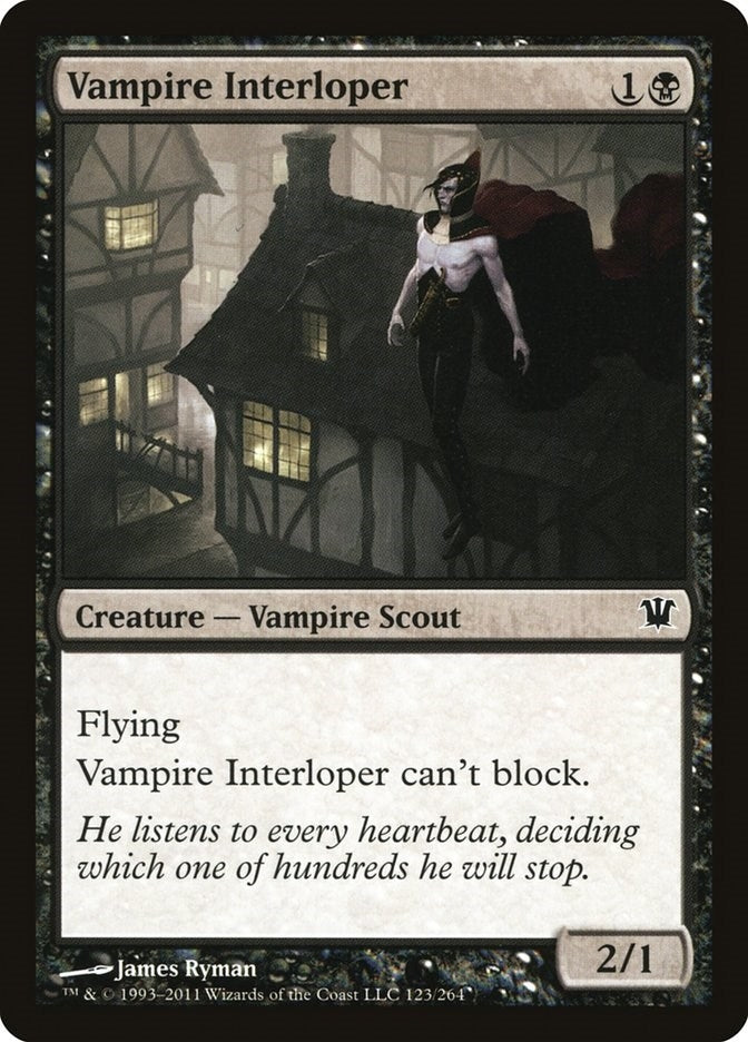 Image for Vampire Interloper (123) (Innistrad) (ISD) - Magic: The Gathering