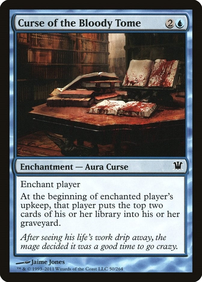 Image for Curse of the Bloody Tome (50) (Innistrad) (ISD) - Magic: The Gathering